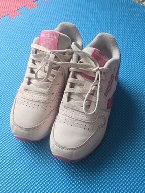Reebok Kids Light Pink Lace-Up Sneakers